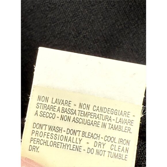 alessandro della'cqua NAPOLI Black Knit Mini Sleeveless Cocktail Dres IT 42/6 - Picture 11 of 13